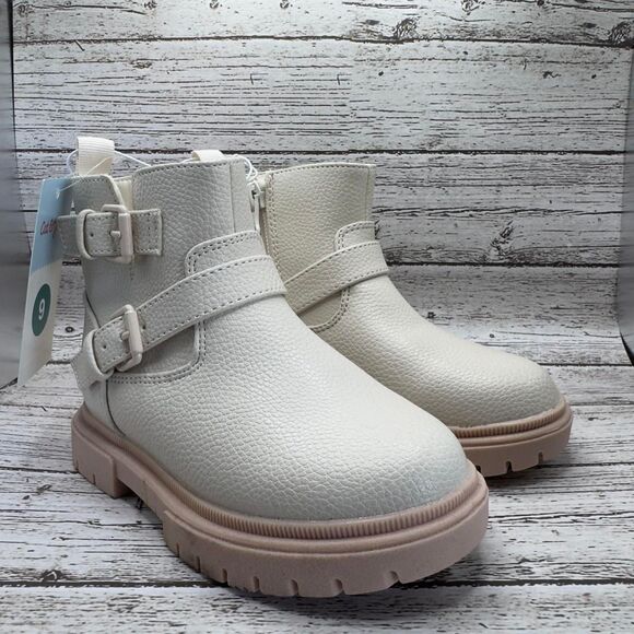 Cat & Jack Toddler Girls Evie Buckle Boots - Picture 1 of 6